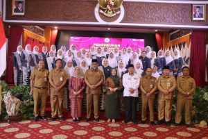 Sekda Sudirman Kukuhkan Pengurus PD IBI Provinsi Jambi