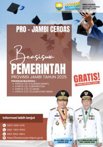 Pemprov Jambi Gelontorkan Rp7,7 Miliar untuk Beasiswa Pro-Jambi Cerdas 2025