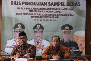 Delapan Merek Beras Premium Tak Penuhi Standar Mutu, Satgas Pangan Jambi Desak Penyesuaian Harga