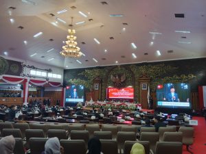 Kursi Kosong Warnai Paripurna DPRD Jambi Saat Pidato Kenegaraan Presiden