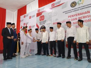 Remisi Kemerdekaan: 45 Napi di Jambi Langsung Bebas, Ribuan Lainnya Kurangi Masa Hukuman