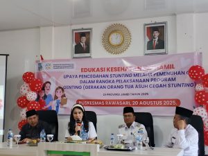 Wali Kota Jambi Dampingi Wakil Menteri Kemendukbangga Tinjau Program Cegah Stunting