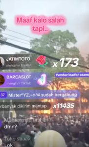 Bukan Lagi Suara Aspirasi, Gift Live TikTok Justru Bakar Semangat Kericuhan