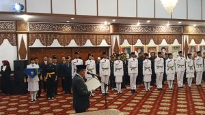 Gubernur Al Haris Kukuhkan 54 Anggota Paskibraka Provinsi Jambi 2025, Akhiri dengan Ramah Tamah Bersama Keluarga
