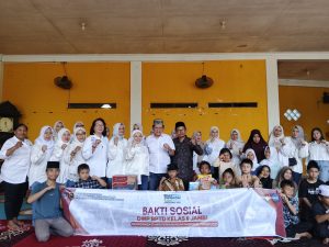 DWP BPTD Kelas II Jambi Gelar Bakti Sosial di Panti Asuhan Sambut Harhubnas 2025