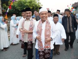 Mengenang H. Hanafi di Masjid Tertua Bungo, Gubernur Al Haris Teguhkan Pembangunan untuk Rakyat