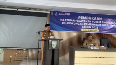 Tingkatkan Kualitas Layanan, Pemkot Jambi Gelar Pelatihan Pelayanan Publik Angkatan III