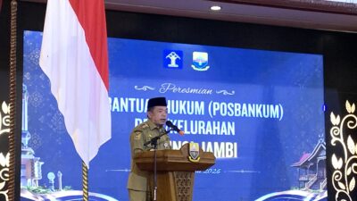Dukungan Penuh Posbankum, Gubernur Jambi Optimistis Perkuat Keamanan dan Kesejahteraan Masyarakat