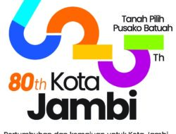Logo Resmi Hari Jadi ke-625 Jambi dan HUT ke-80 Pemkot Diluncurkan, Ini Maknanya