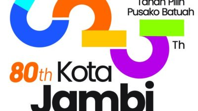 Logo Resmi Hari Jadi ke-625 Jambi dan HUT ke-80 Pemkot Diluncurkan, Ini Maknanya