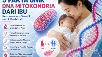 Keistimewaan DNA Mitokondria: Warisan Ibu yang Tak Dimiliki Ayah
