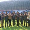 Wakil Gubernur Jambi Hadiri Upacara HUT Satpol PP, HUT Damkar dan HUT Satlinmas di Kota Palembang