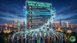 Nada Lama Kembali Bersinar, Spotify Global Hari Ini Dipenuhi Lagu Viral dan Nostalgia Dunia