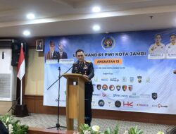 Kapolda Jambi Soroti Era Post-Truth di Pembukaan UKW Wartawan Harus Punya Kompetensi dan Nurani