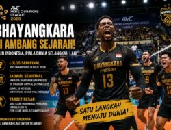 Bhayangkara Presisi Selangkah Lagi Ukir Sejarah di AVC Champions League 2026