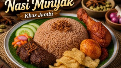 Nasi Minyak Khas Jambi, Warisan Kuliner Melayu yang Kaya Rempah dan Sejarah
