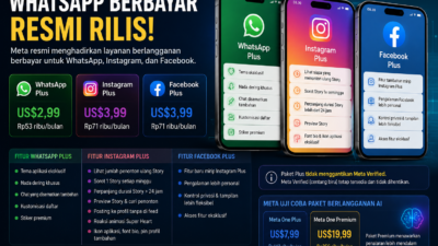 WhatsApp Berbayar Resmi Diluncurkan, Biaya Langganan Mulai Rp53 Ribu per Bulan