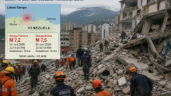 Gempa Kembar Guncang Venezuela, Fenomena “Doublet Earthquake” Tingkatkan Risiko Kerusakan dan Korban