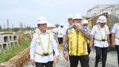 Tinjau Pembangunan Sekolah Rakyat di Tanjabtim, Al Haris Minta Proyek Dipercepat Demi Sambut Siswa Baru