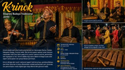 Krinok, Warisan Vokal Tradisional Jambi yang Terus Bertahan di Tengah Perubahan Zaman