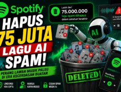 Spotify Hapus 75 Juta Lagu Spam Buatan AI, Perketat Pengawasan Musik Digital
