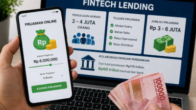 AFPI: Pengajuan Pinjaman Online Capai 4 Juta Orang per Hari, Didominasi Pelaku Usaha Ultra Mikro