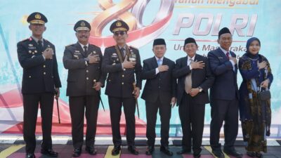 Gubernur Al Haris Hadiri Upacara Hari Bhayangkara ke-80, Apresiasi Pengabdian Polri untuk Bangsa dan Daerah