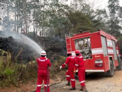 Pertamina EP Bantu Padamkan Lima Titik Kebakaran Lahan di Jambi