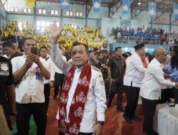 Buka Sosialisasi Akbar Pencegahan IRET, TCC, Perundungan, dan Bahaya Narkoba di Bungo, Gubernur Al Haris: “Kalau anak-anakku bisa jaga diri, 60% masa depan sudah ada di tangan”