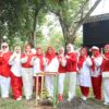 Semarak HUT ke-81 RI, DWP Provinsi Jambi Gelar Senam Bersama dan Gerakan Peduli Lingkungan