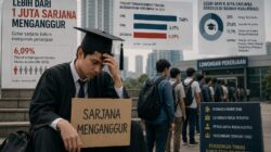 Lebih dari Satu Juta Sarjana Menganggur, Pendidikan Tinggi Belum Menjamin Pekerjaan