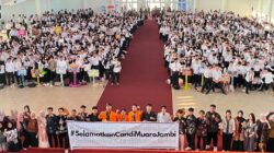 Mahasiswa UNJA Deklarasi Tolak Stockpile Batu Bara di Sekitar Candi Muaro Jambi