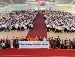 Mahasiswa UNJA Deklarasi Tolak Stockpile Batu Bara di Sekitar Candi Muaro Jambi