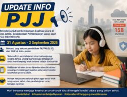 PJJ di Kota Jambi Diperpanjang hingga 2 September 2026, Kualitas Udara Masih Jadi Perhatian