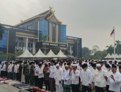 Hadapi Kemarau Panjang, Pemerintah Kota Jambi Memohan Ampunan Lewat Shalat Istisqa