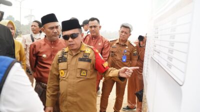 Gubernur Al Haris Tinjau Pembangunan Sekolah Rakyat Tahap III.B di Bungo, 7,6 Hektar untuk 2.520 Anak Kurang Mampu